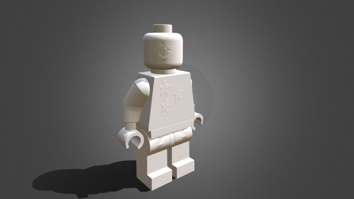 LegoMan 3D Model