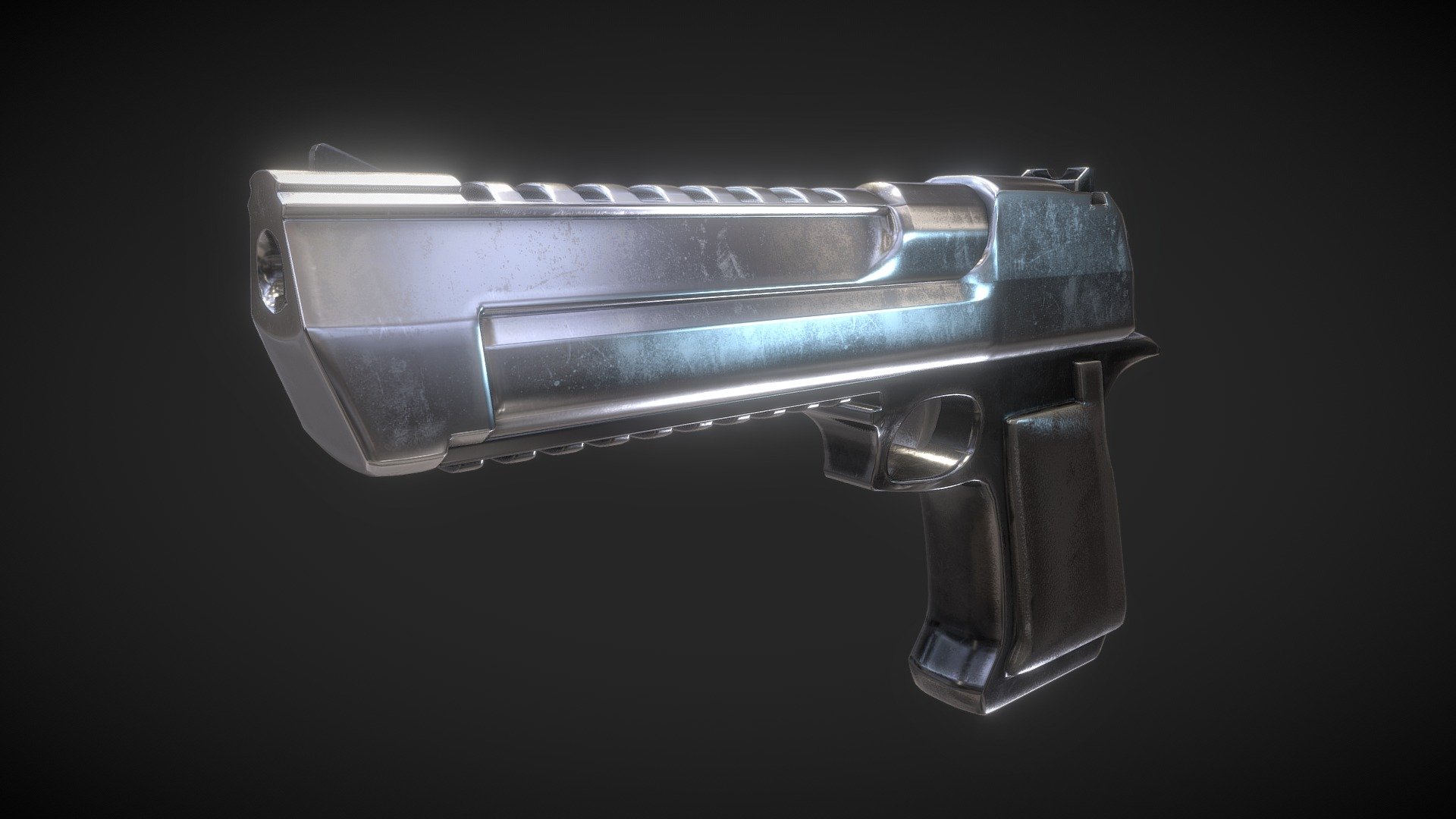 .50AE Desert Eagle - 3D model by NE14ABJ [ff2b9c5] - Sketchfab