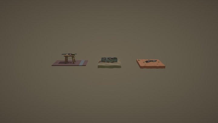DamagedHW_AKS-74U 3D Model