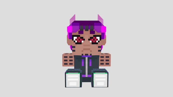 Plushie: mynamegon Alt Form 3D Model