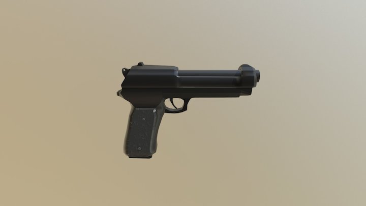 M9 Pistol Model 3D Model