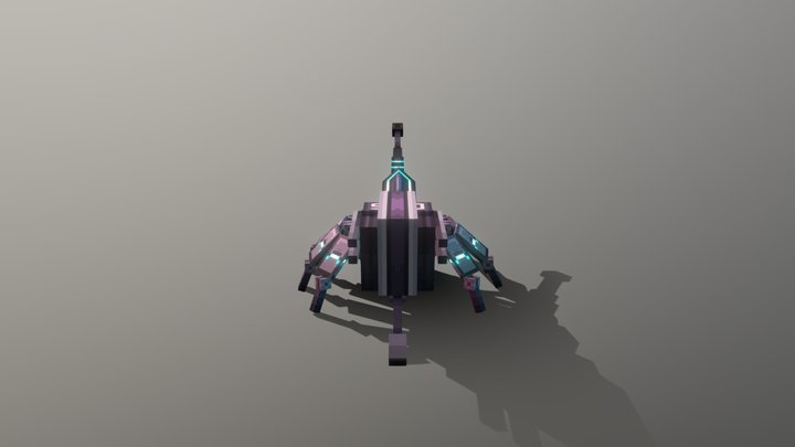 Pb nul huntsman spider 3D Model