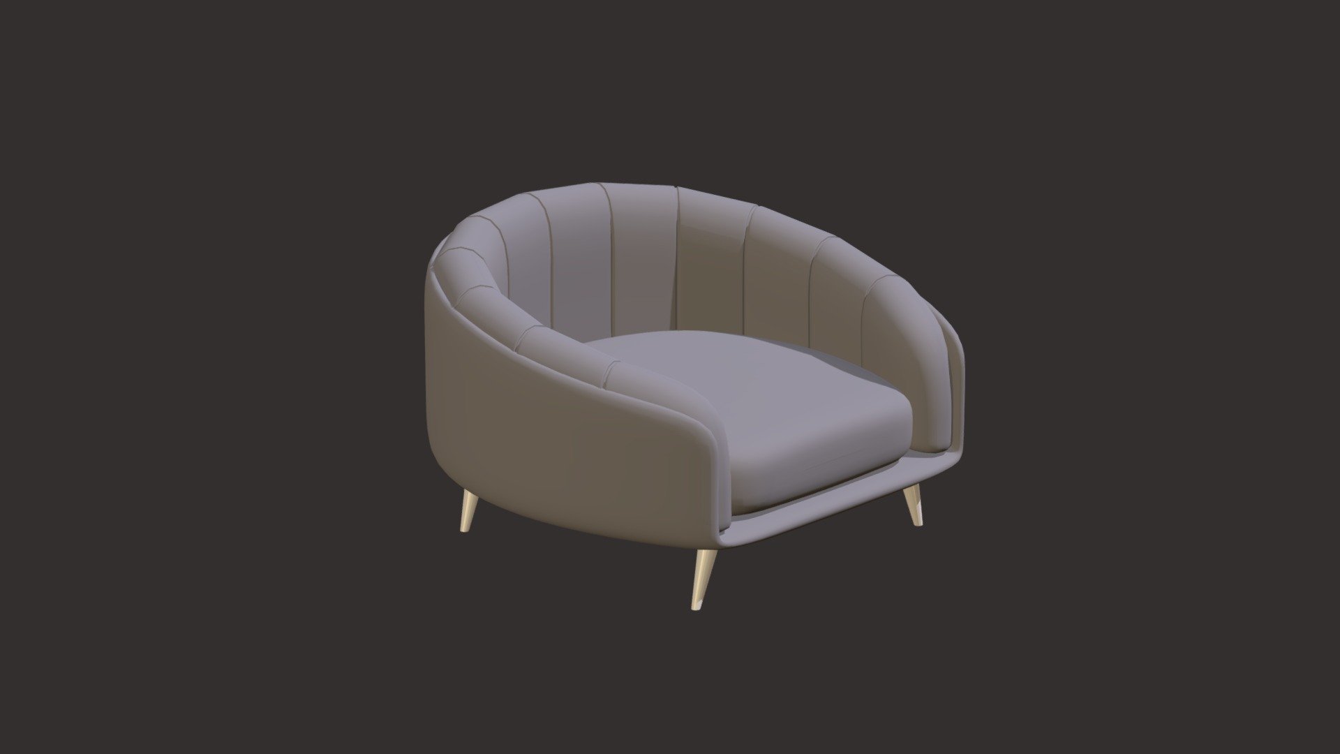 sofa chair Download Free 3D model by sannidhibhat34 [ff30e70] Sketchfab