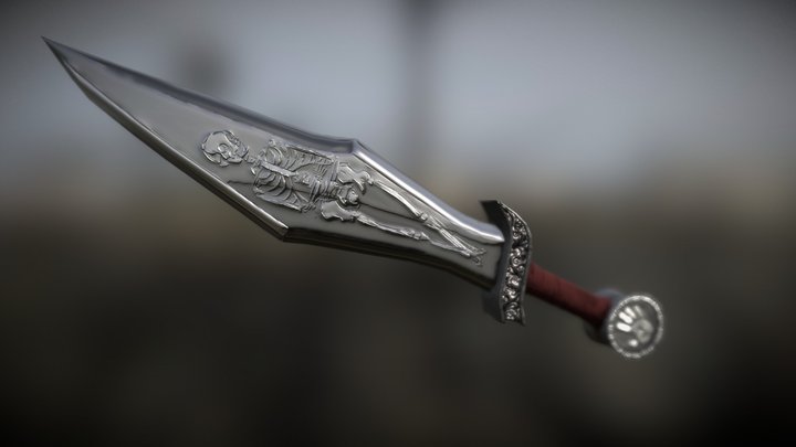 Night Mothers Blade 3D Model