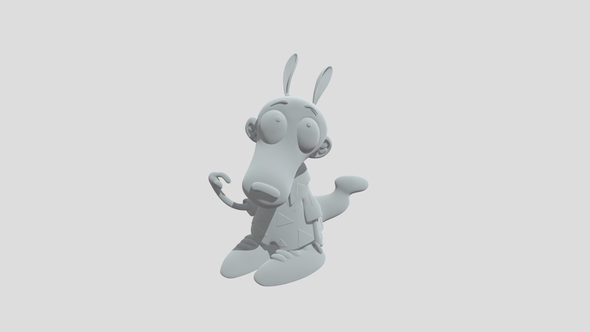 Rocko - 3D model by jonatanb90 [ff32855] - Sketchfab