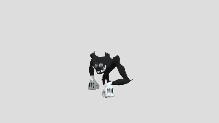BeastBendy (retextured) 3D Model