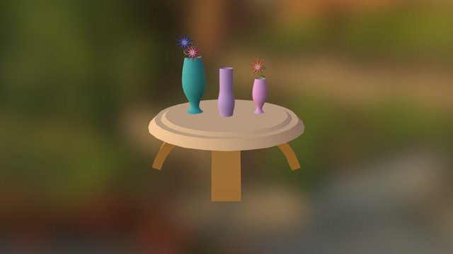 Mesa de centro 3D Model