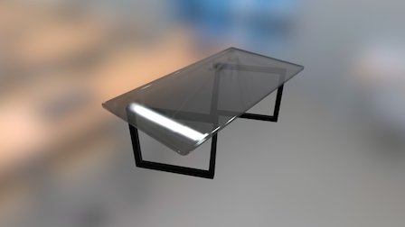table glass 3D Model