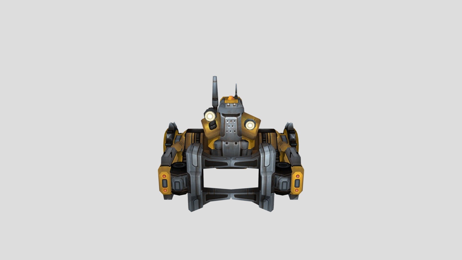MULE - High Tech 3d Model Compiled