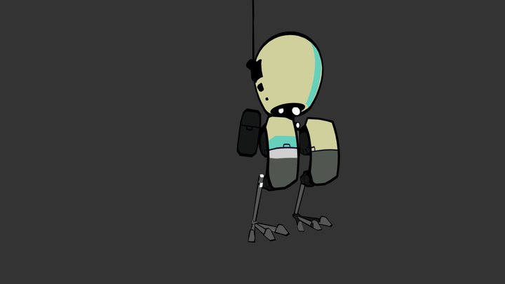 Scout bot 3D Model