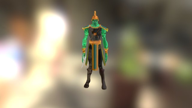 rama with animetion 3D Model