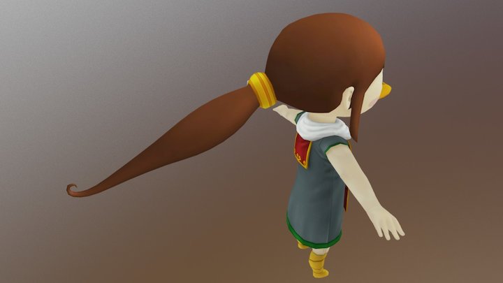 Medli - Hyrule Warriors 3D Model