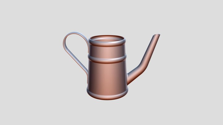 Garden can 3D Model