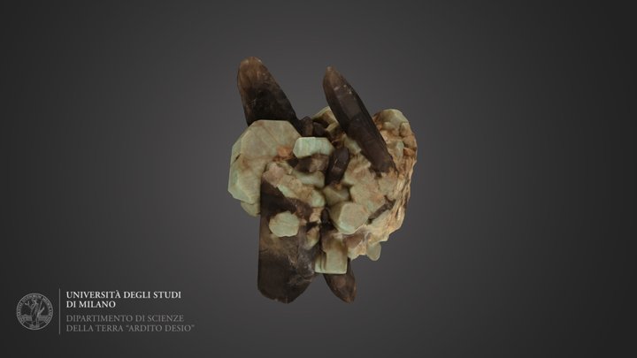 Amazzonite, Colorado 3D Model