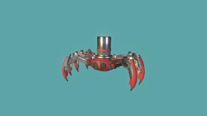 Spider bot 3D Model