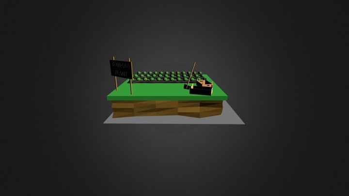 Garden 3D Model
