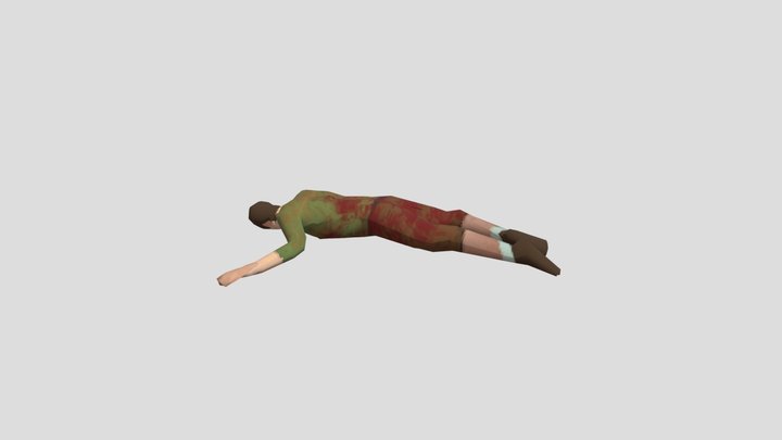 Deadman-Deadbody man - psx 3D Model
