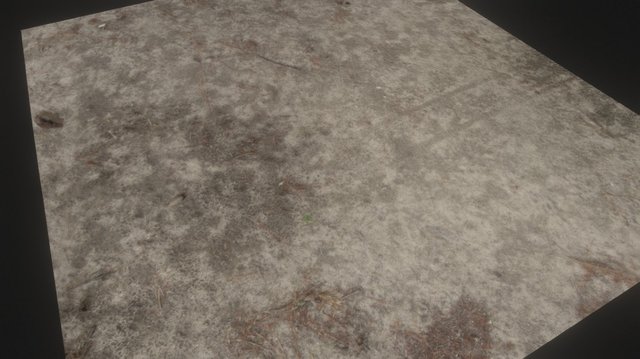 sandy terrain 3D Model