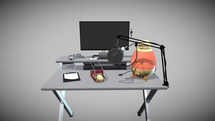 My Workplace 3D Model