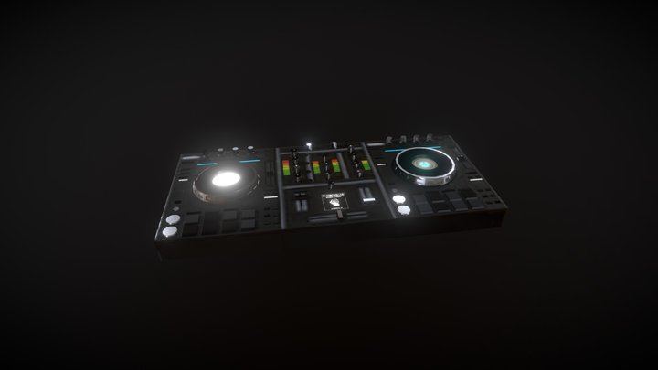 Dj Controller 3D Model