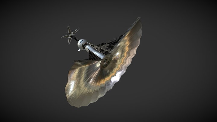 solar umbrella 3D Model