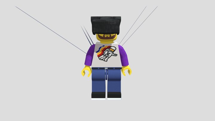 LEGO Caleb 3D Model