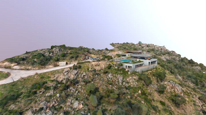 TERRA PORRA Villa en Location -by WildProduction 3D Model