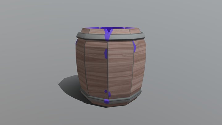 Barrel_ 3D Model