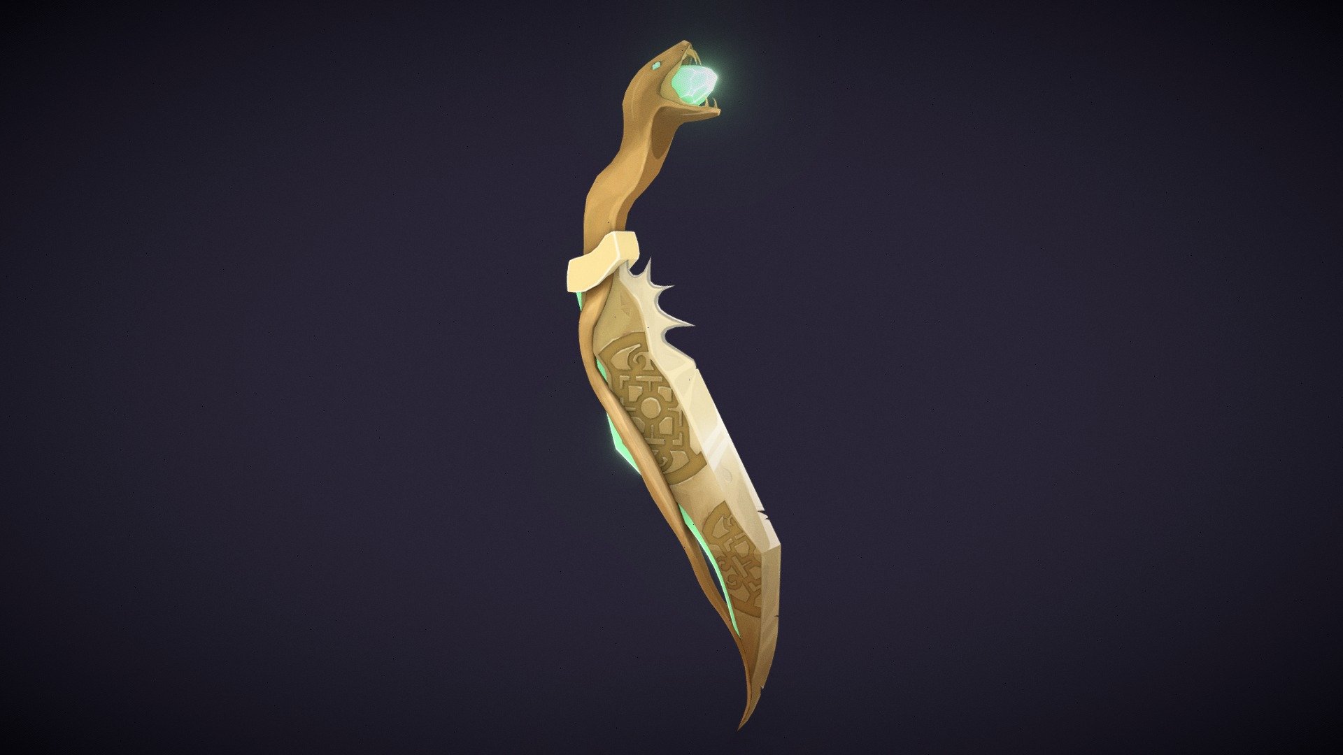 [Student Work] Epic Sword - 3D model by anthonyramay [ff3c0ed] - Sketchfab