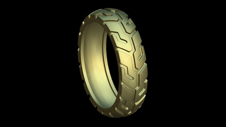 RWS001000002 - Tire ring 3D Model