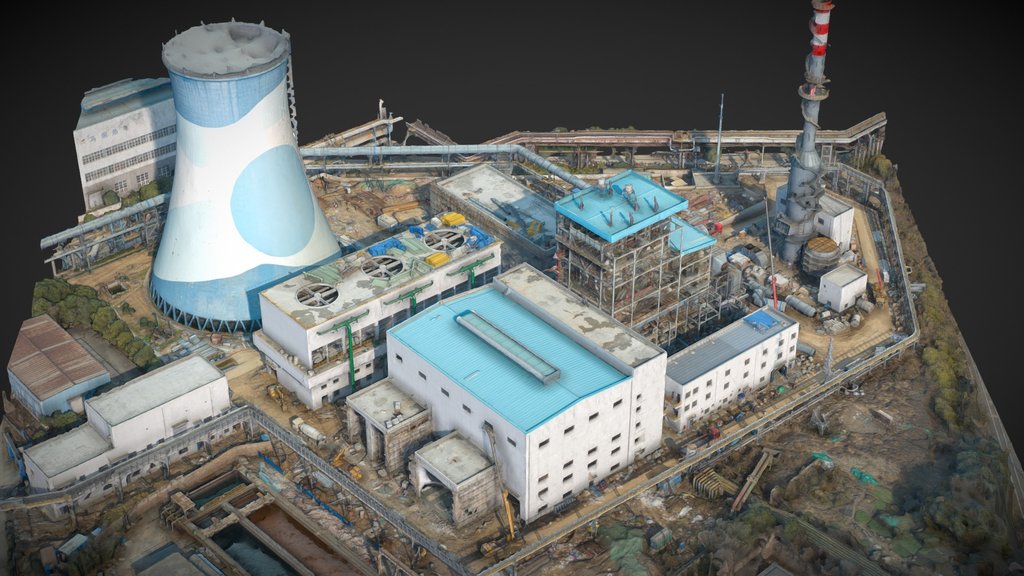 Thermal power plant,  Cooling tower