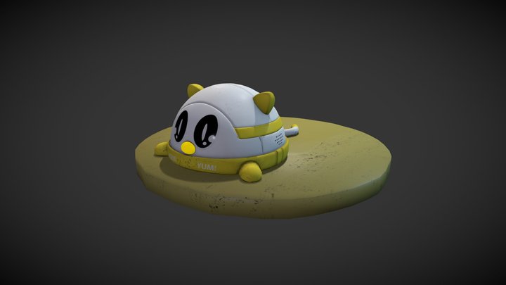 CleanBot 3D Model
