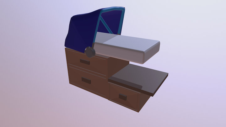 Dorm Pod 3D Model