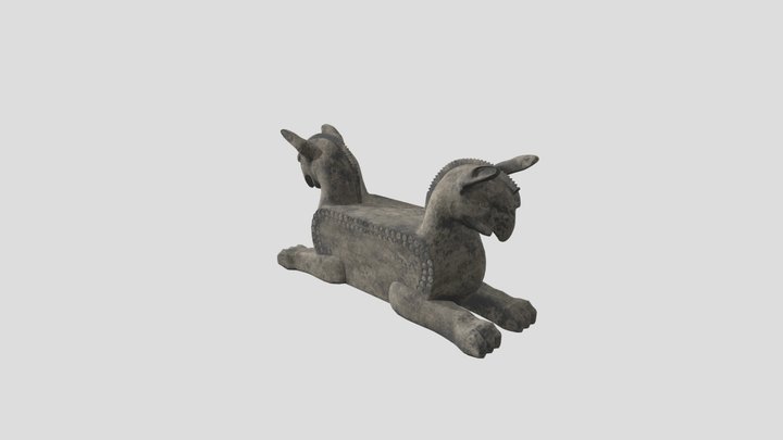 Persepolis statue 3D Model