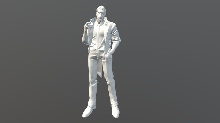 Raguel fullbody model 3D Model