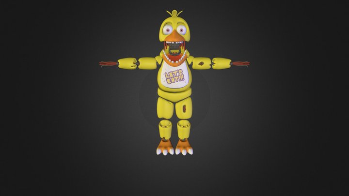 [REPLICA] I6NIS: Withered Chica 3D Model