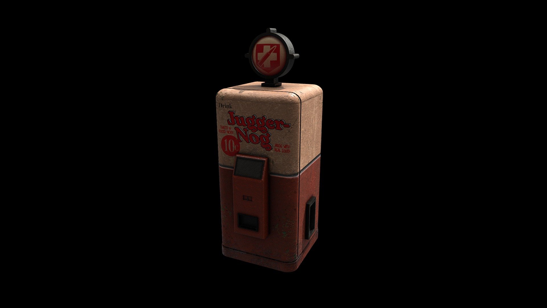 Jugger-Nog (Soda Machine - Call of Duty) - 3D model by Daniel Gallart ...