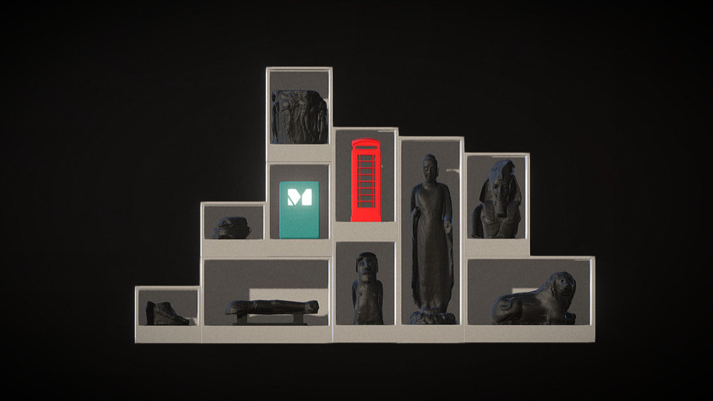Museum in a Box Packaging Concept