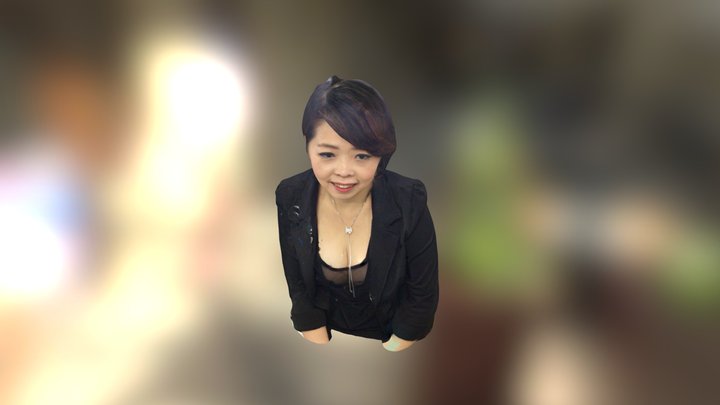 Vanessa half body 1 3D Model