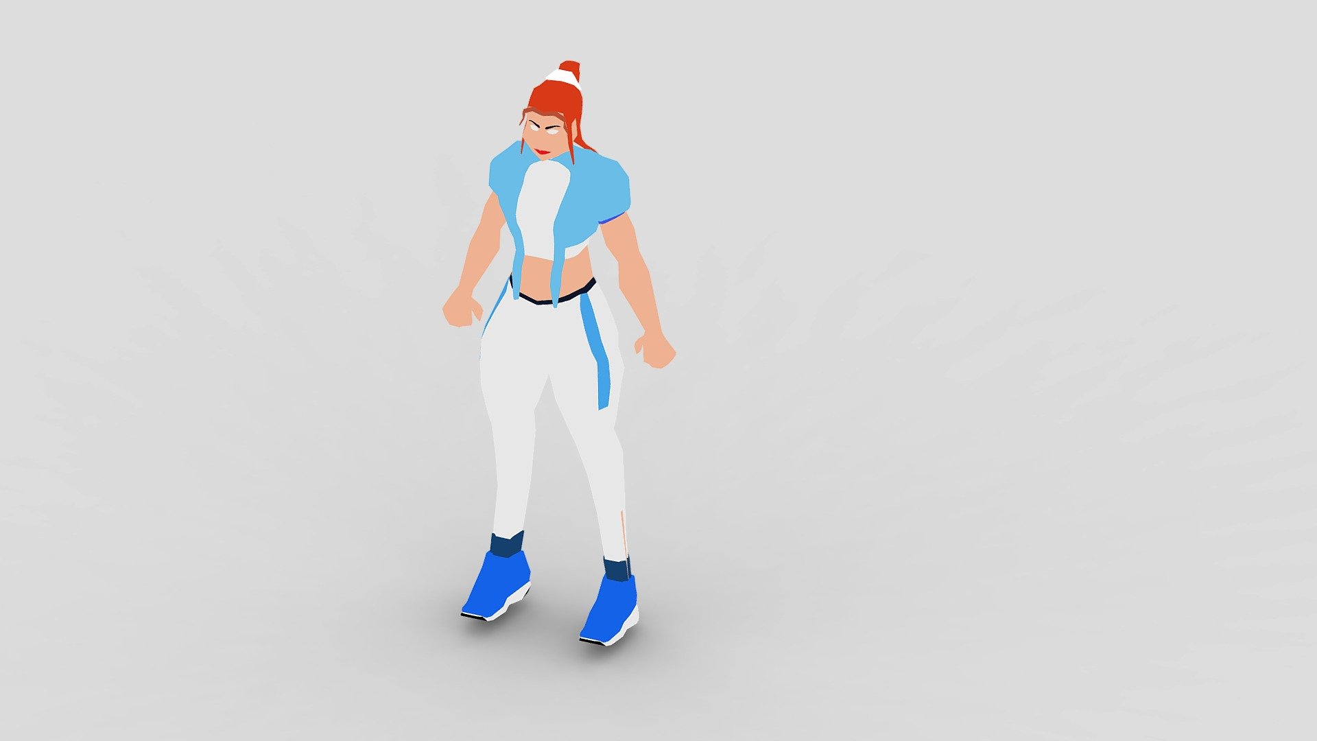 blender low poly character modeling