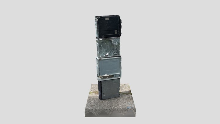 CPU Tower 09 3D Model