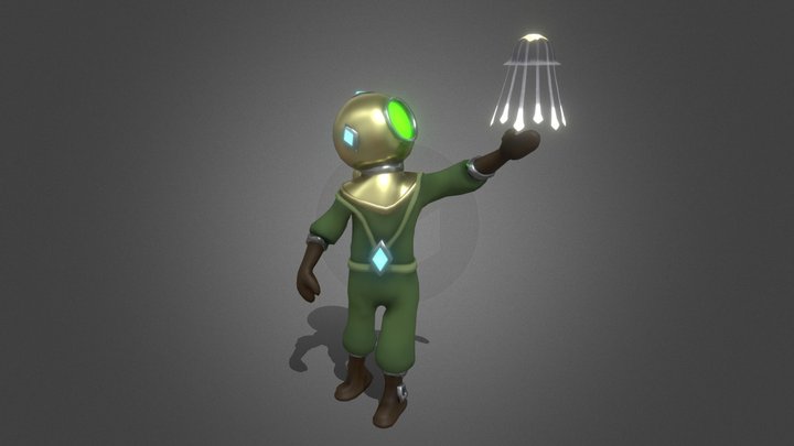 Deep Diver Skykid 3D Model
