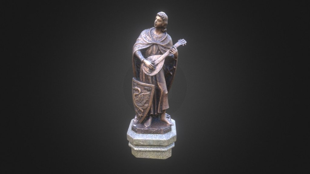 Statue of Hiltepold of Schwangau