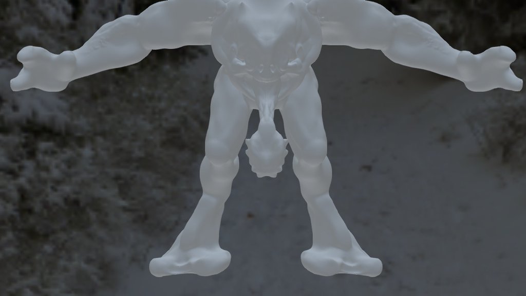 Frog Monster - 3D model by 9thholdgames [ff47fff] - Sketchfab