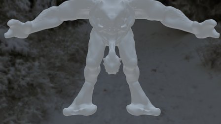 Frog Monster 3D Model