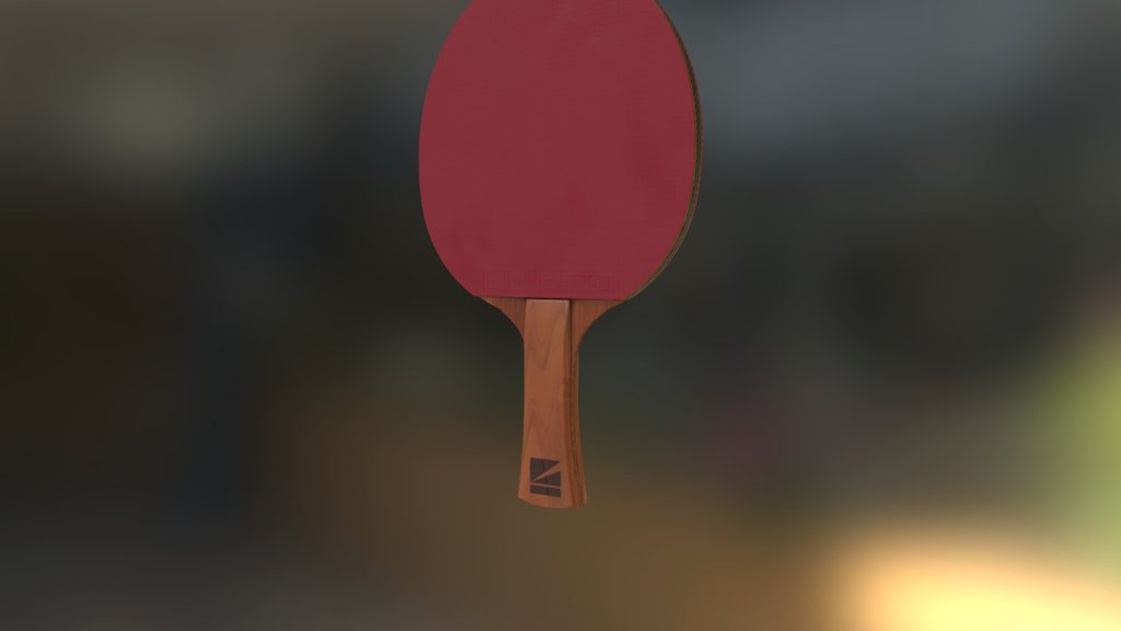 Ping-pong racket - 3D model by skaliarius [ff48c90] - Sketchfab