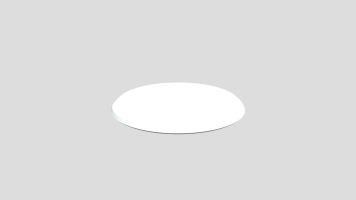 Figurine Base 3D Model