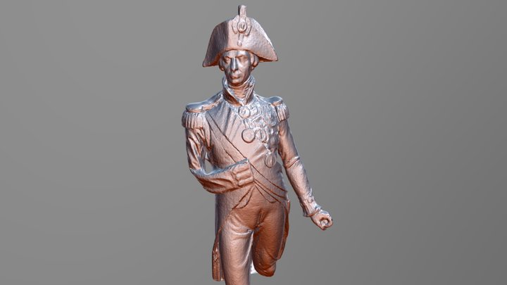 Lord Nelson 3D Model