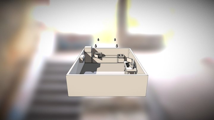 School Project For Physics Lesson. 3D Model