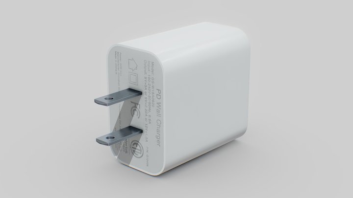 iPhone USB-C Charger Box 3D Model